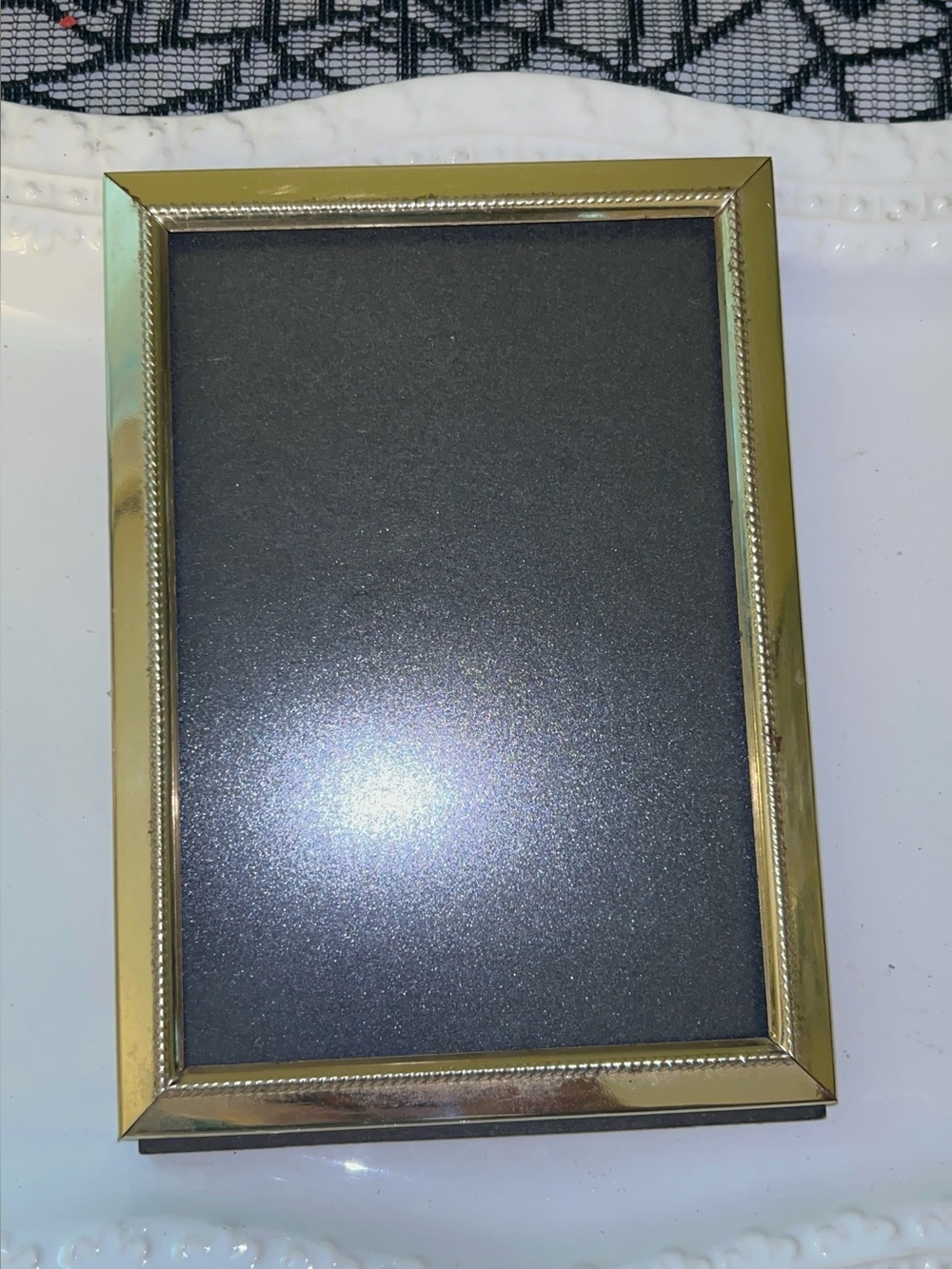 Gold-toned Vintage Metal Frame 5x7